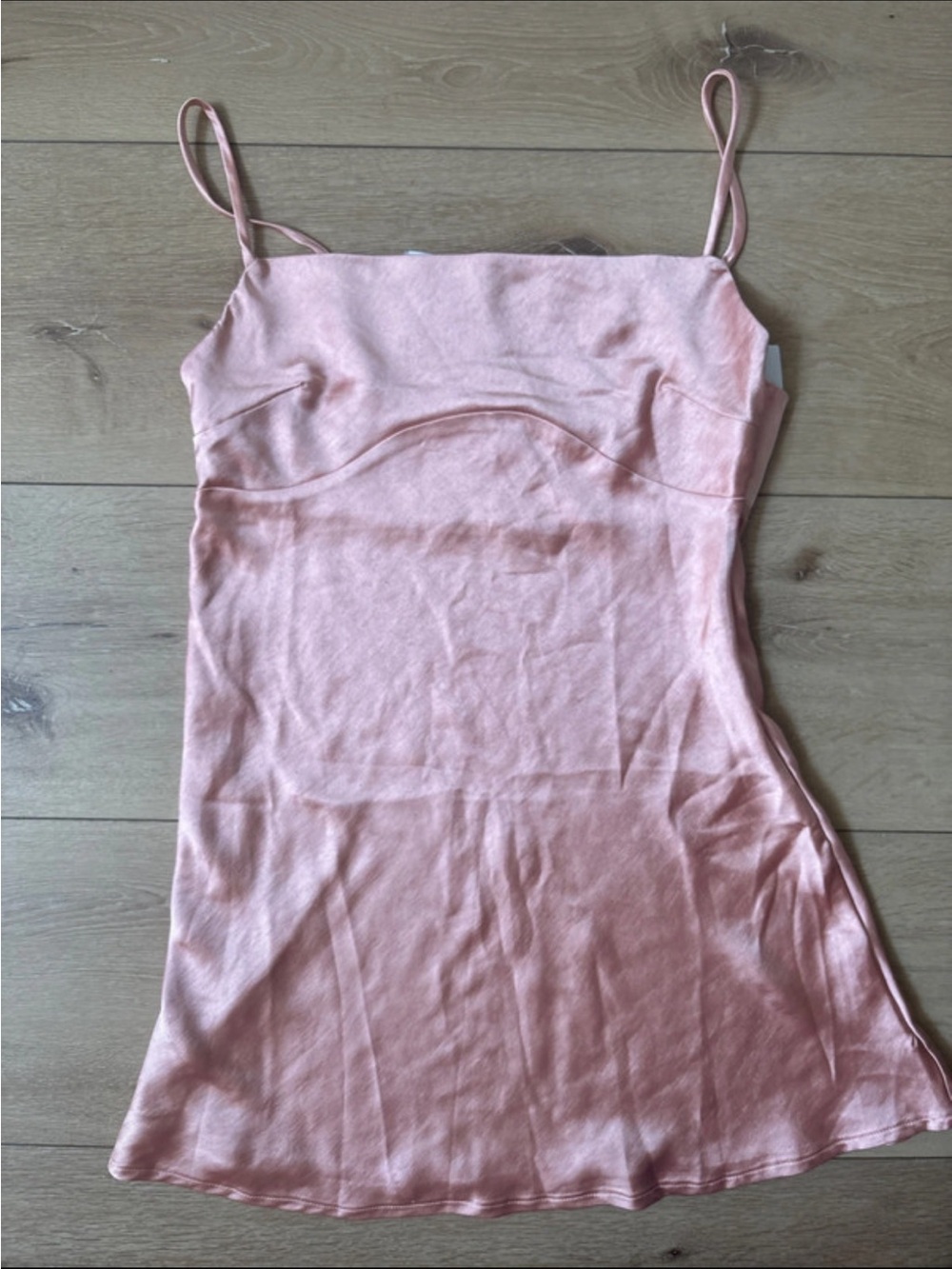 Princess Polly Blush Pink Spaghetti Strap Slip Dress includes tags